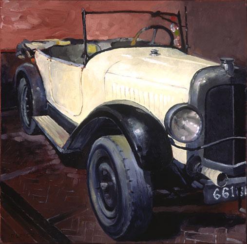 Well Situated Citroen.jpg - Well Situated Citroen 24"X24" $1,200